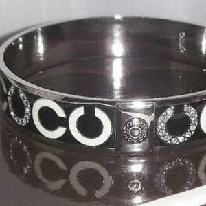 Coach Silver Tone Bracelet